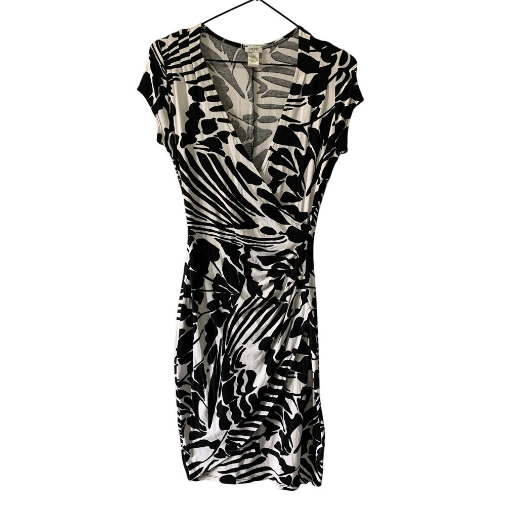 CACHE Faux Wrap Dress Size Small Bodycon Sexy Career
